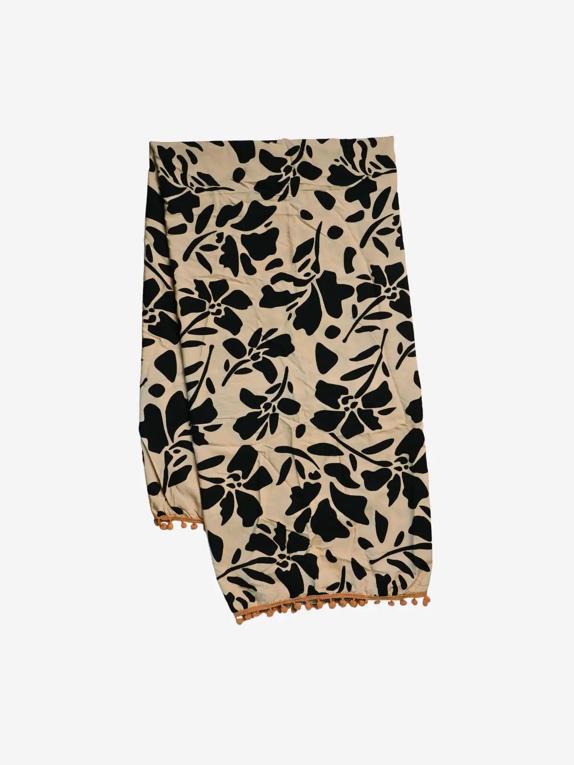 Canga Flower Shadow - Bikini Butt Brazilian
