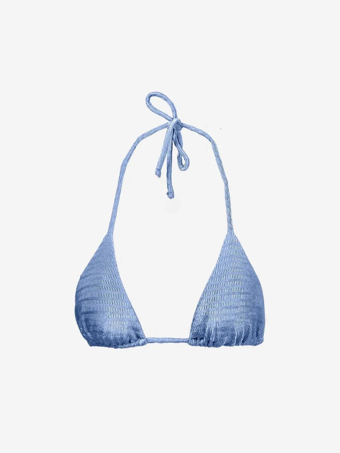 Top Bossa Nova Pool Blue - Bikini Butt Brazilian